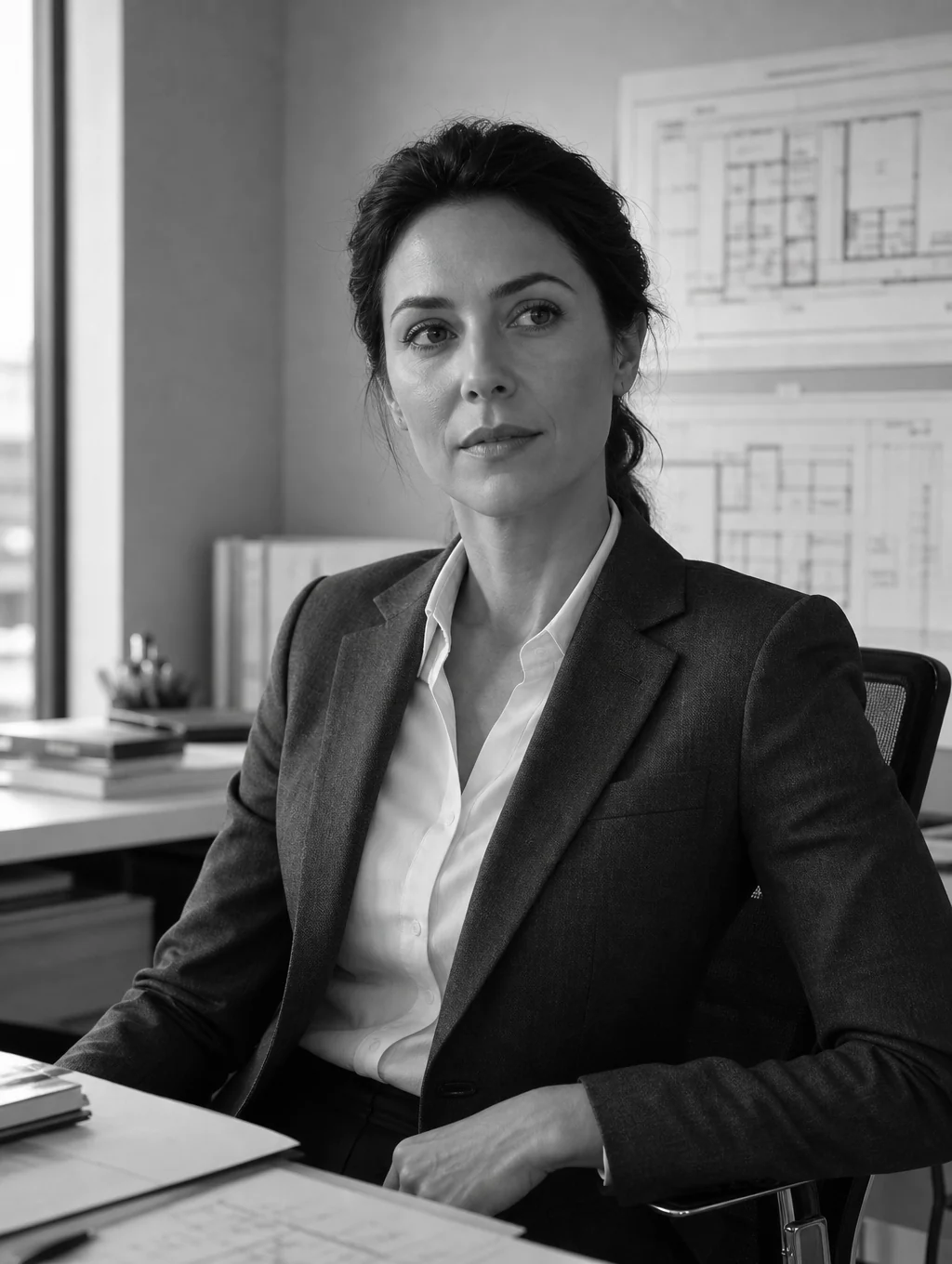 Portrait of Elena Vance, Director of Content Strategy, professional and authoritative